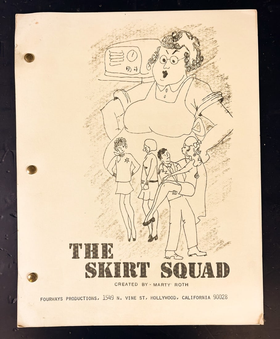 Original Marty Roth Situation Comedy Concept Skirt Squad c1960-70 (1 of 4)