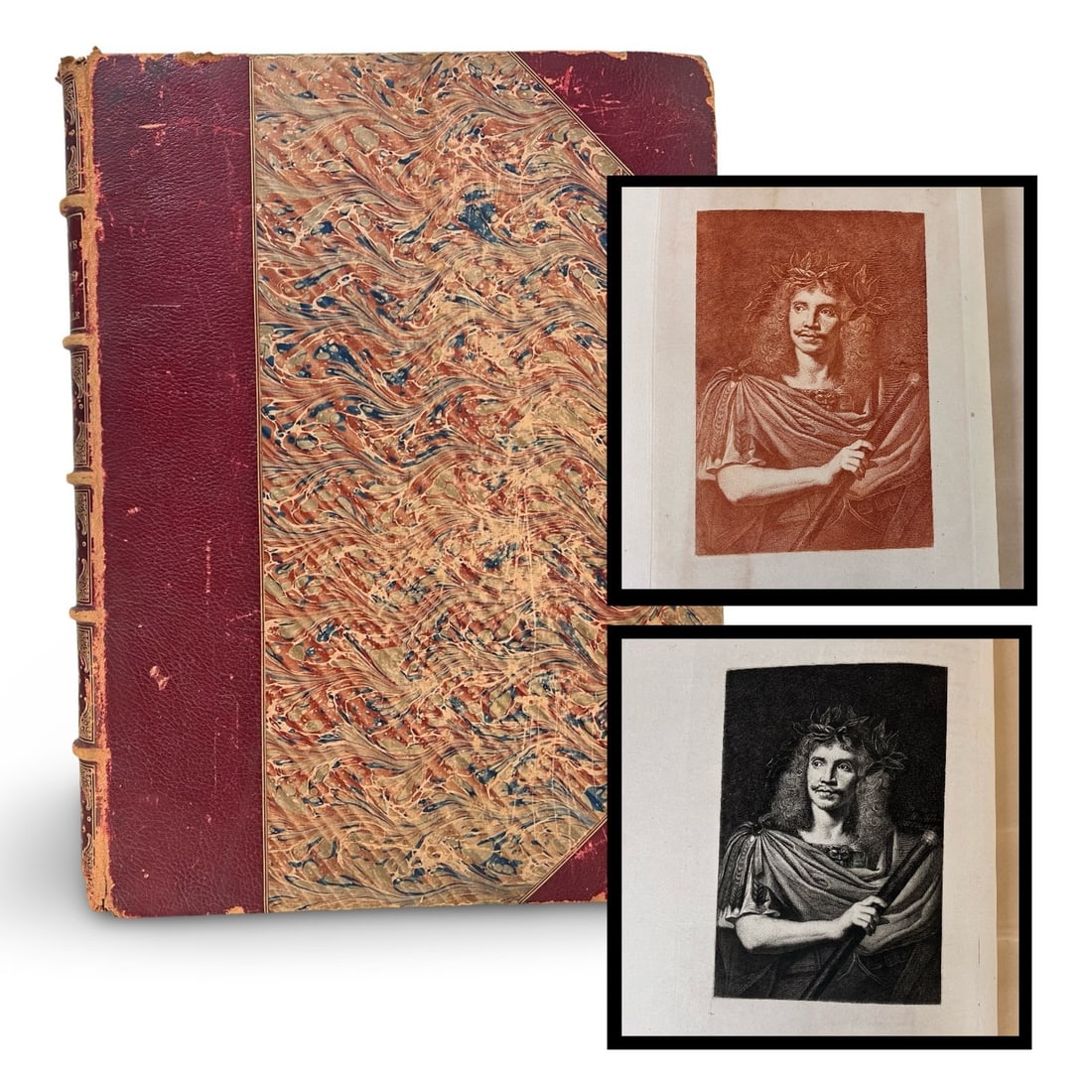 Arsene Houssaye, Moliere sa Femme et sa Fille. 1880 1st Ltd Ed (1 of 19)