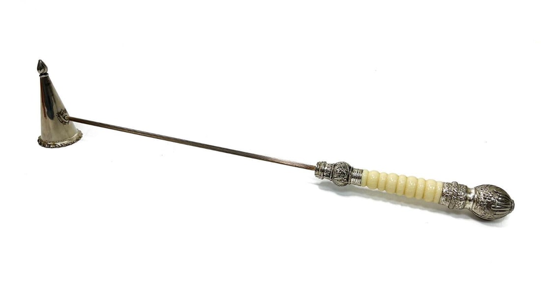 Silverplate Candle Snuffer, 2nd Half 20th Century (1 of 7)