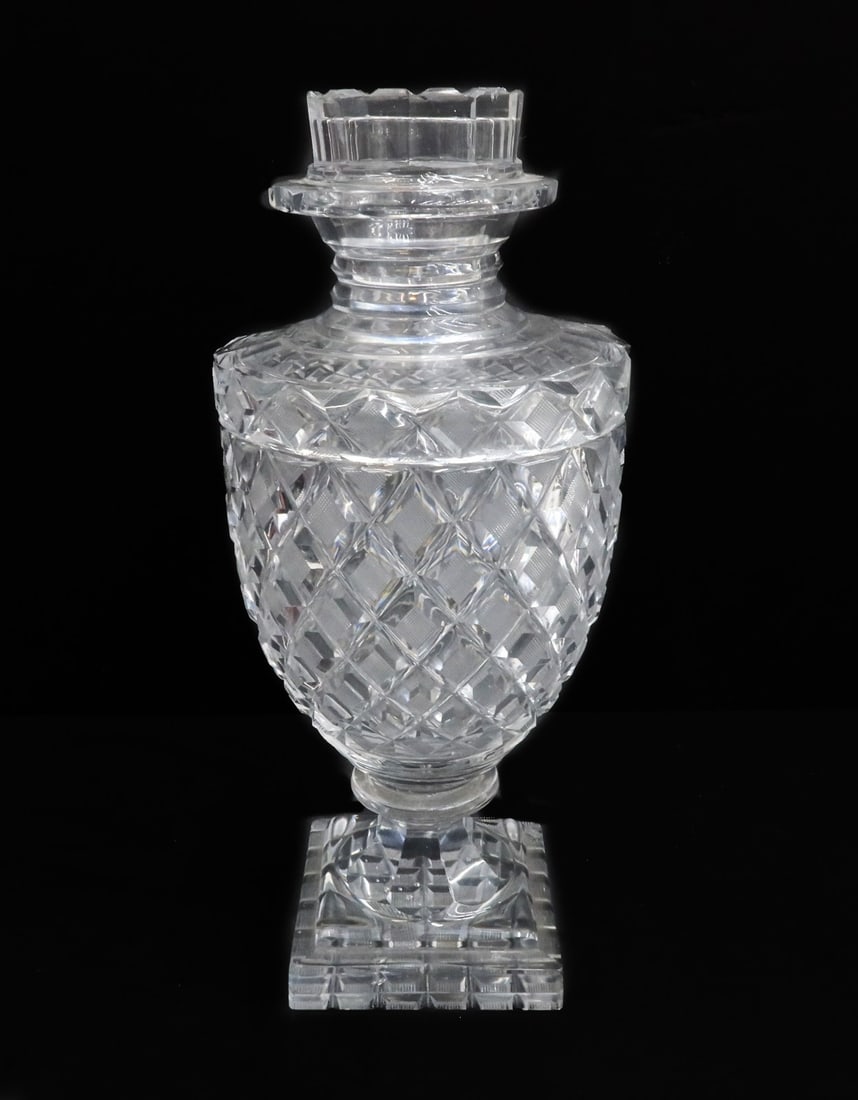 English Cut Glass Sweetmeat Candy Dish 1st Half 19th Century (1 of 9)