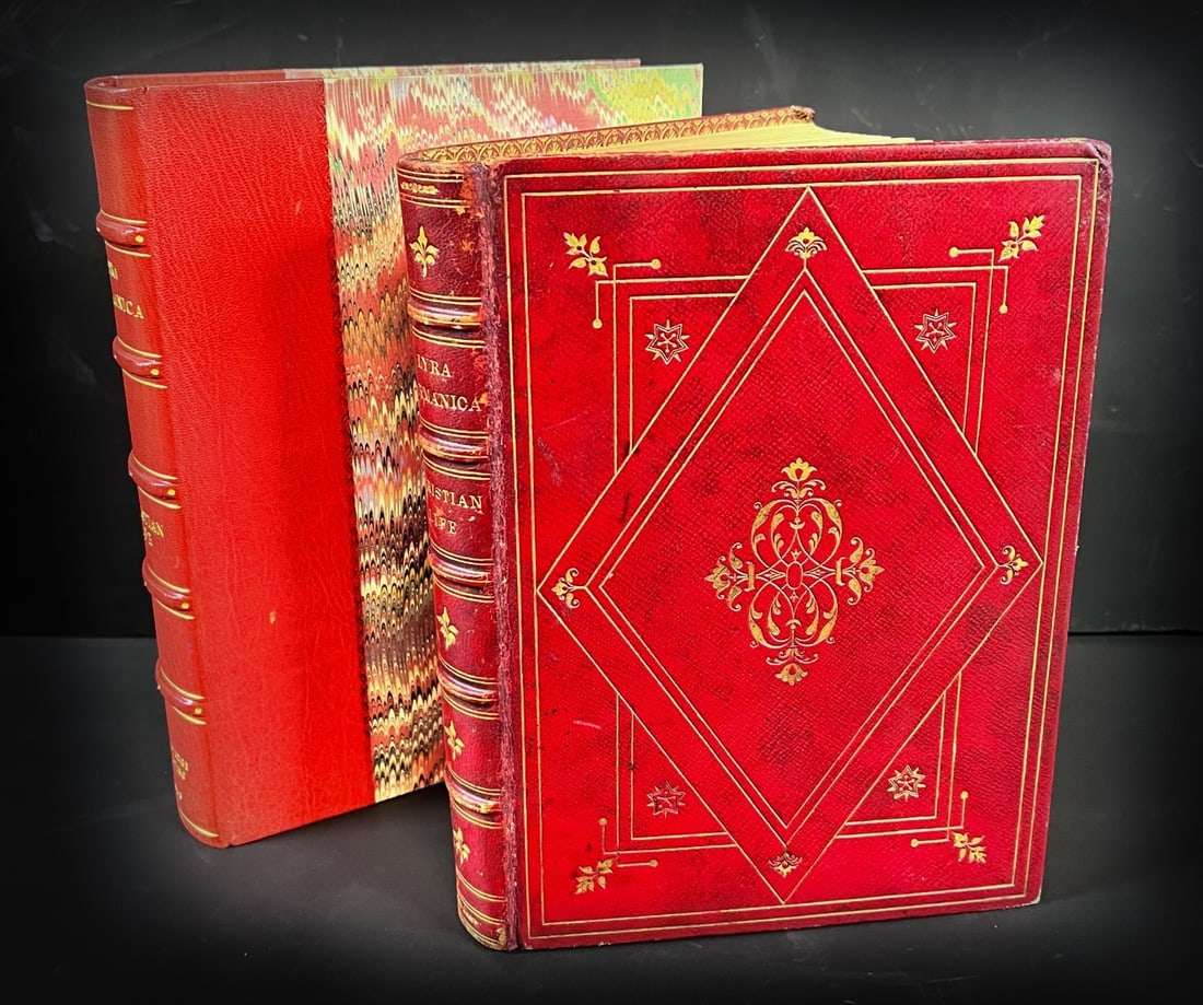 Fore Edge Painting Lyra Germanica The Christian Life by Catherine Winkworth (1 of 14)