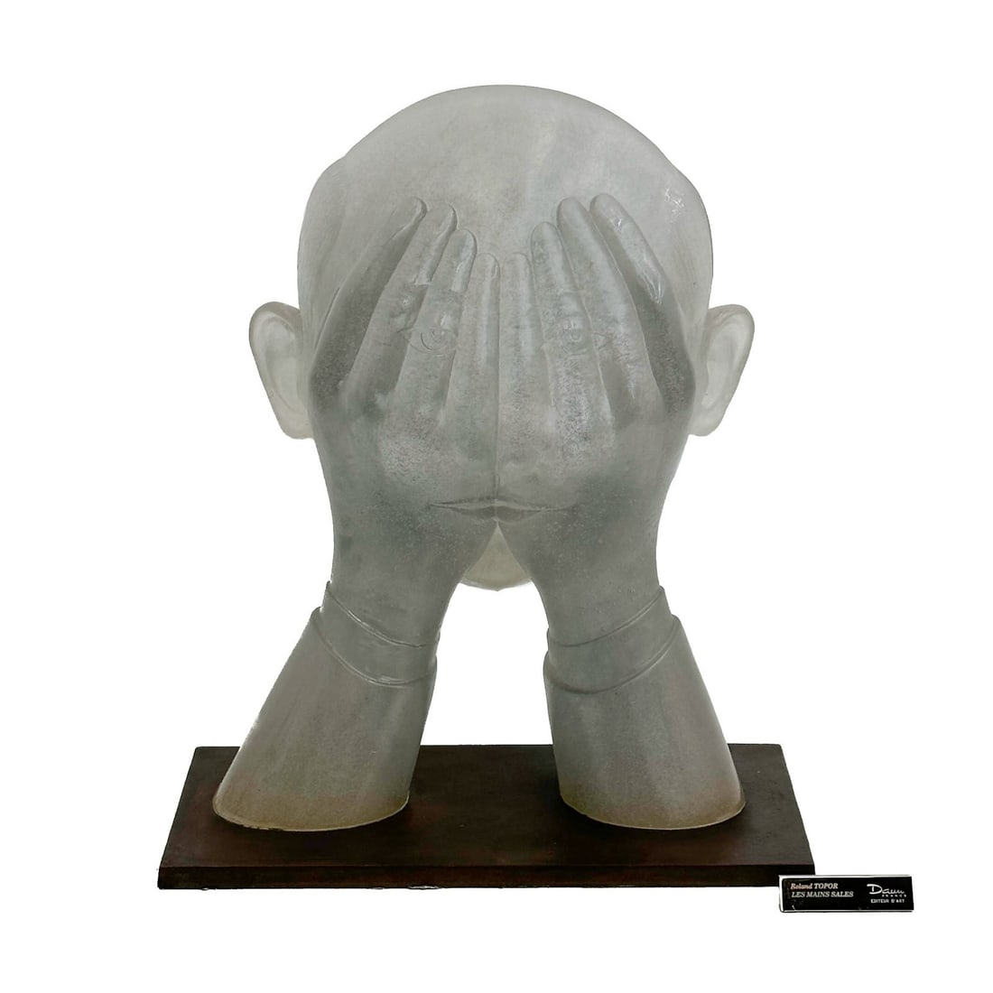 Daum Nancy Pate de Verre Glass Roland Topor Les Mains Sales with Box Ltd Ed/250 (1 of 12)