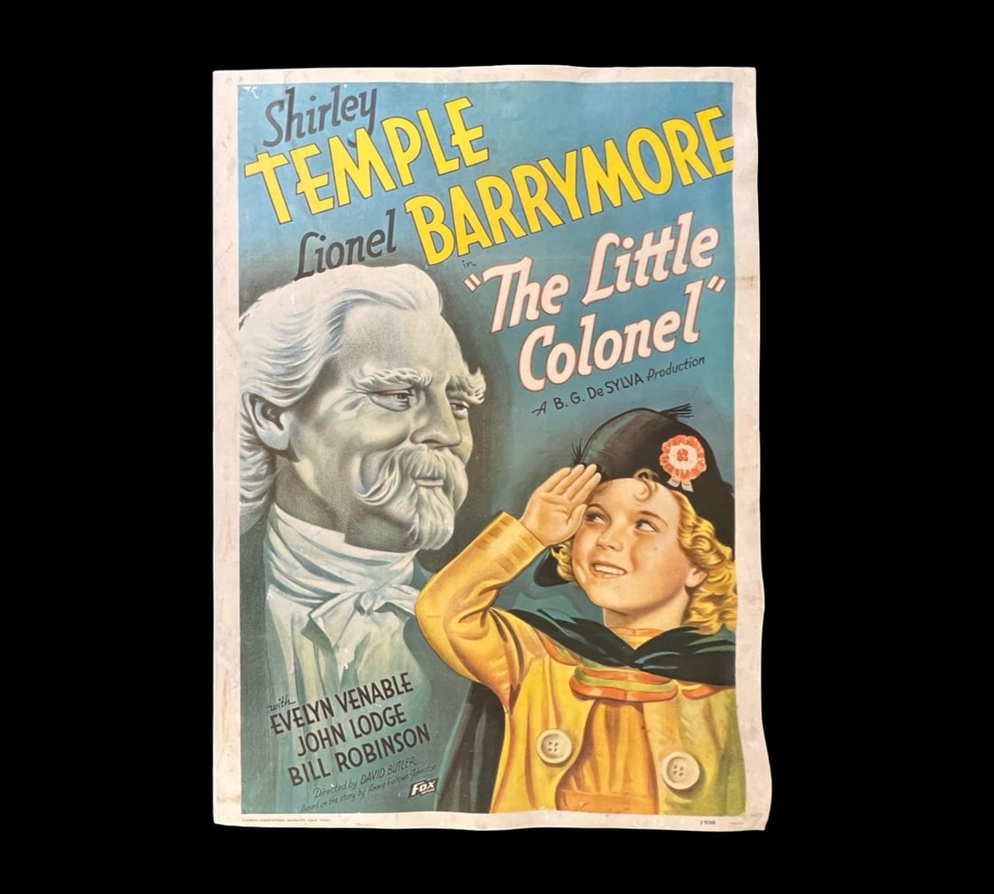 Vintage 1970s Movie Poster Shirley Temple Little Colonel (1 of 9)
