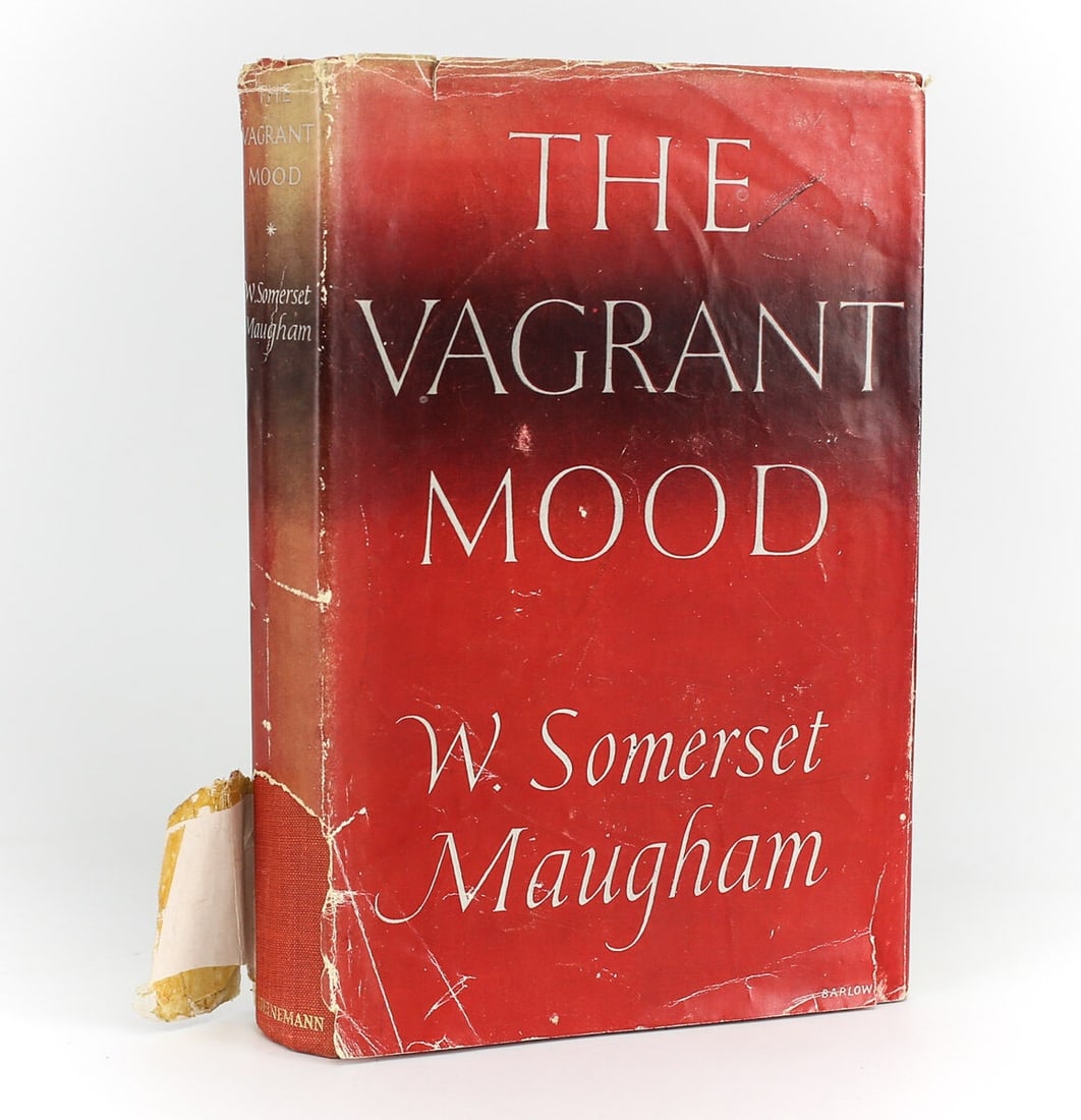 W. Somerset Maugham 'The Vagrant Mood' William Heineman Limited 1952 1st Ed DJ (1 of 6)
