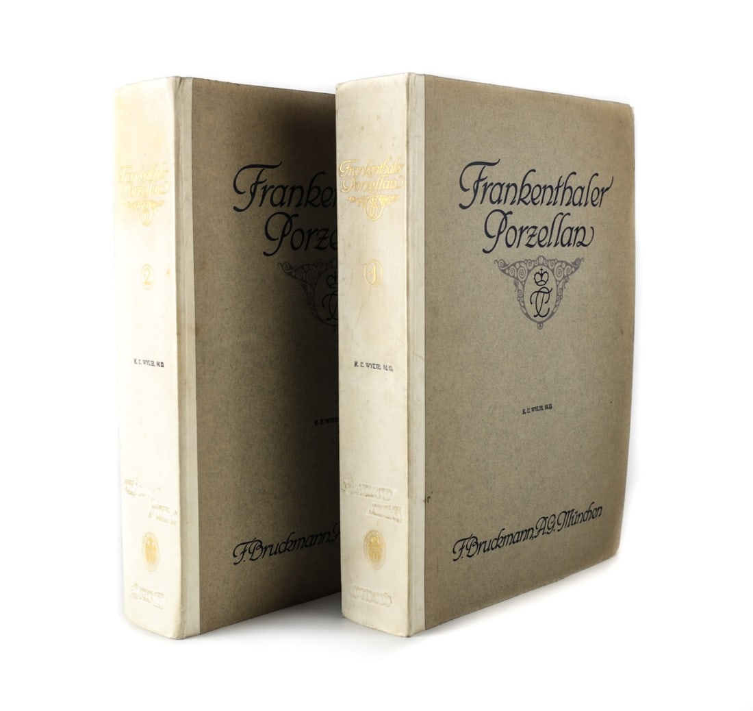 Friedrich H. Hofmann Frankenthaler Prozellan Vol I & II Ltd Ed 1911 (1 of 9)