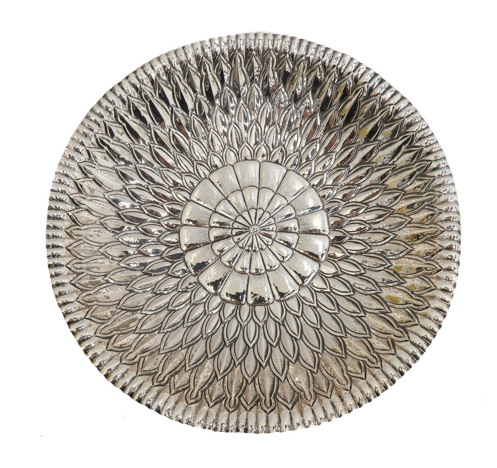 Gianmaria Buccellai Italian 925 Sterling Silver Floral Bowl in Prestigio (Prestige) (1 of 9)