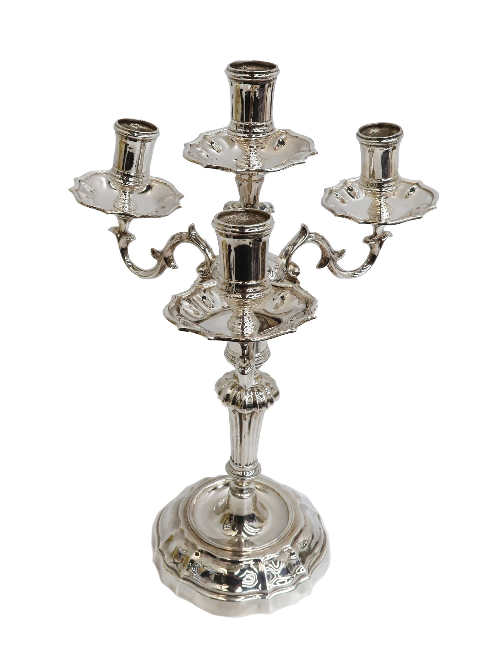 Mario Buccellati 925 Italian Sterling Silver 4 Arm Candelabra (1 of 15)