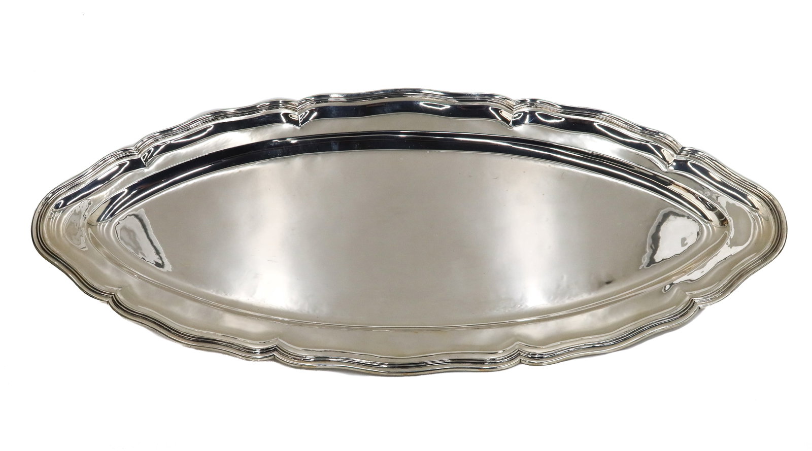 Mario Buccellati 925 Italian Sterling Silver Large Tray in Prestigio (Prestige) (1 of 11)