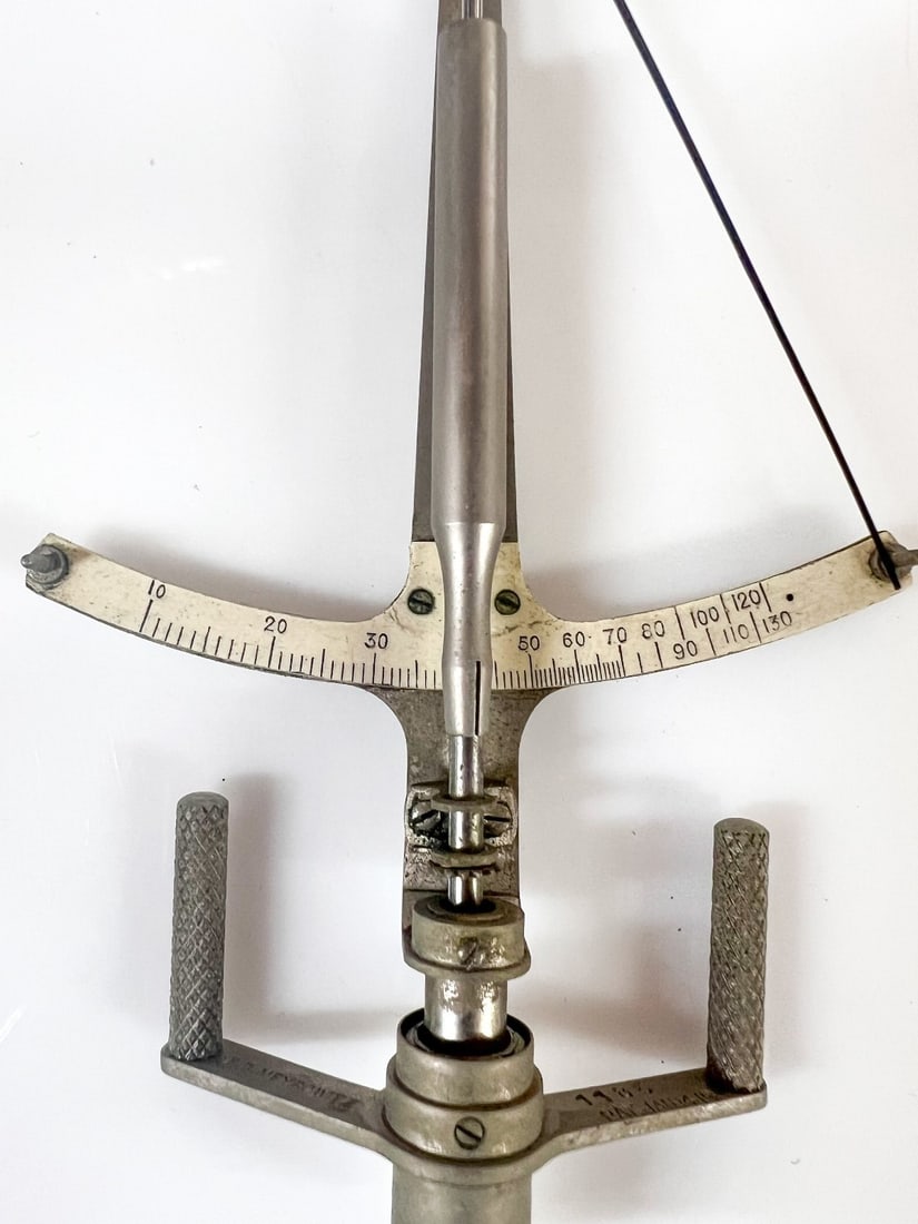 Mc Lean Tonometer in presentation case signed certification 1919 - 5