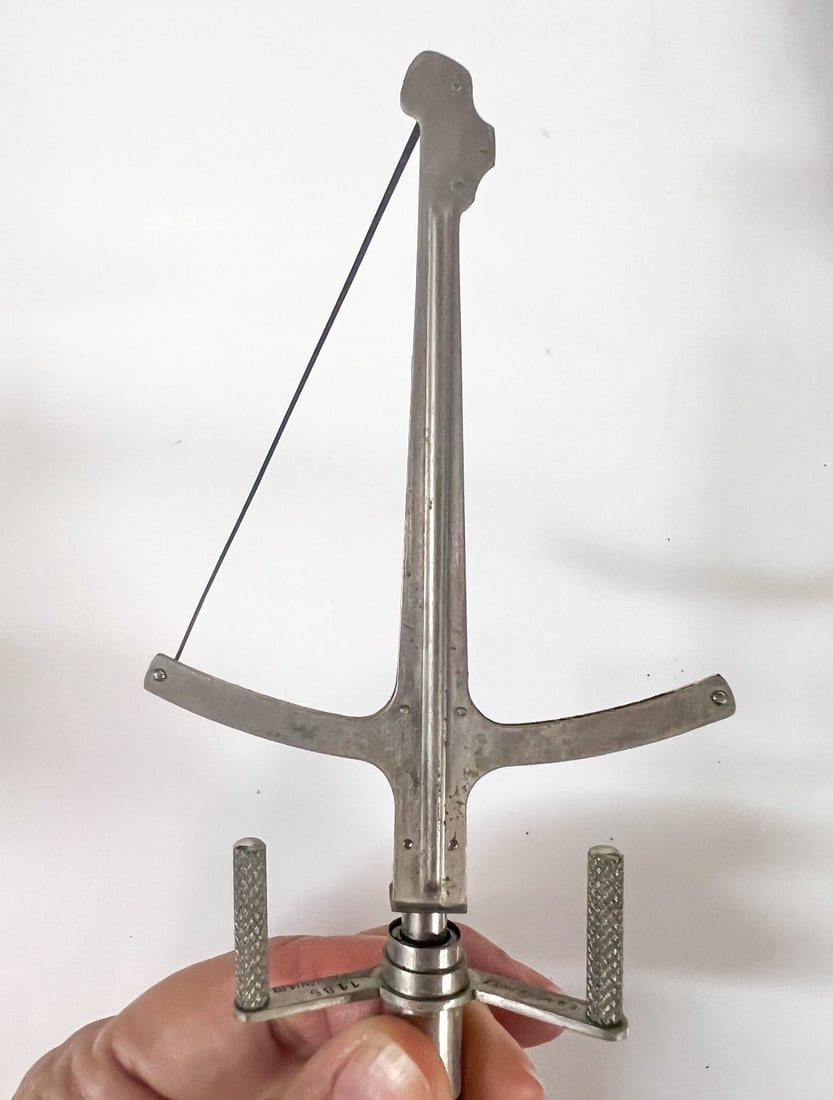 Mc Lean Tonometer in presentation case signed certification 1919 - 6