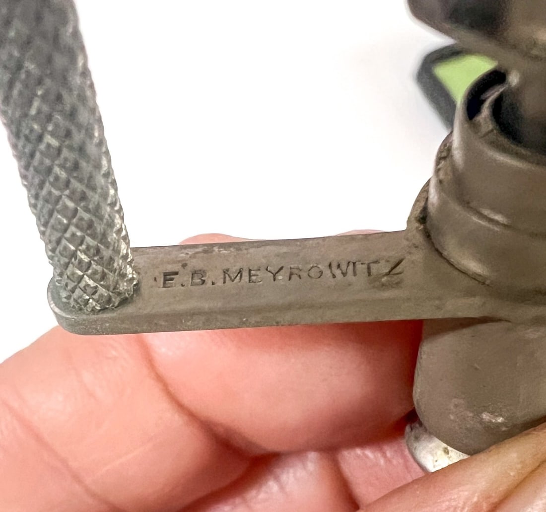 Mc Lean Tonometer in presentation case signed certification 1919 - 8
