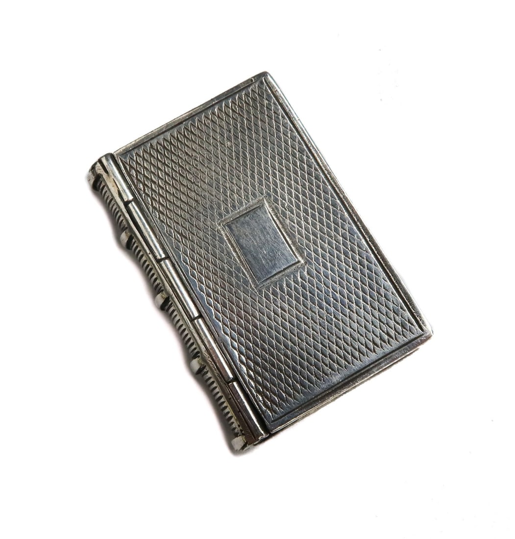 Joseph Willmore Birmingham Sterling Silver Vinaigrette Box 1835 (1 of 8)