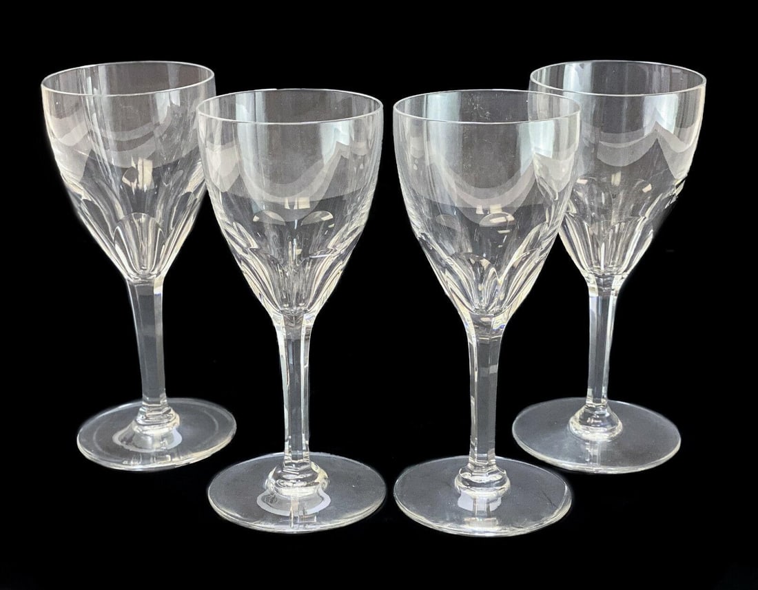 4 Baccarat France Water Glass Goblets in Genova (1 of 3)