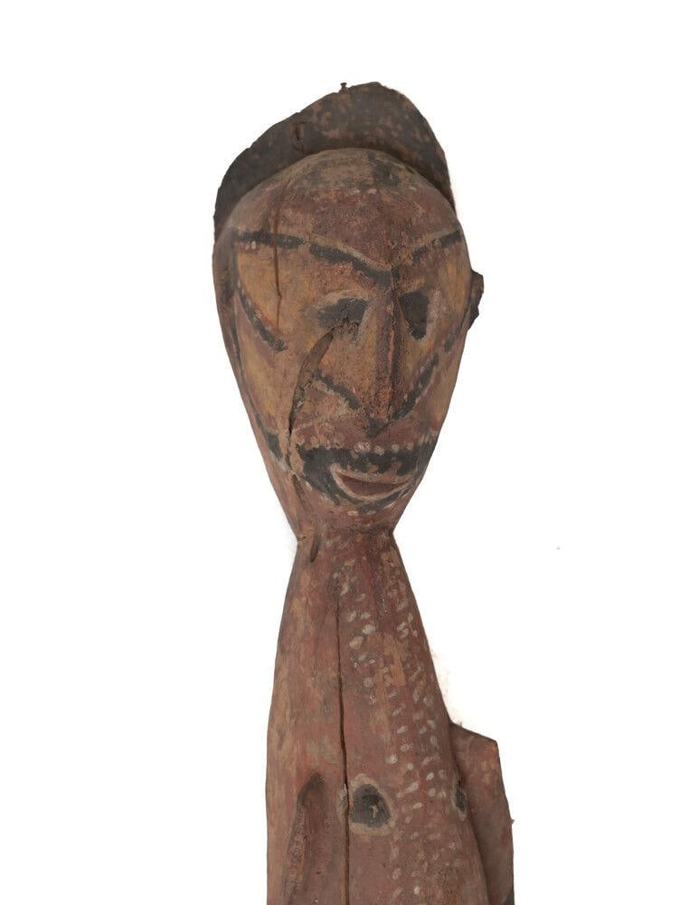 Carved Wood Polychrome Female Ancestor Figure Papua New Guinea Sepik Abelam (1 of 6)