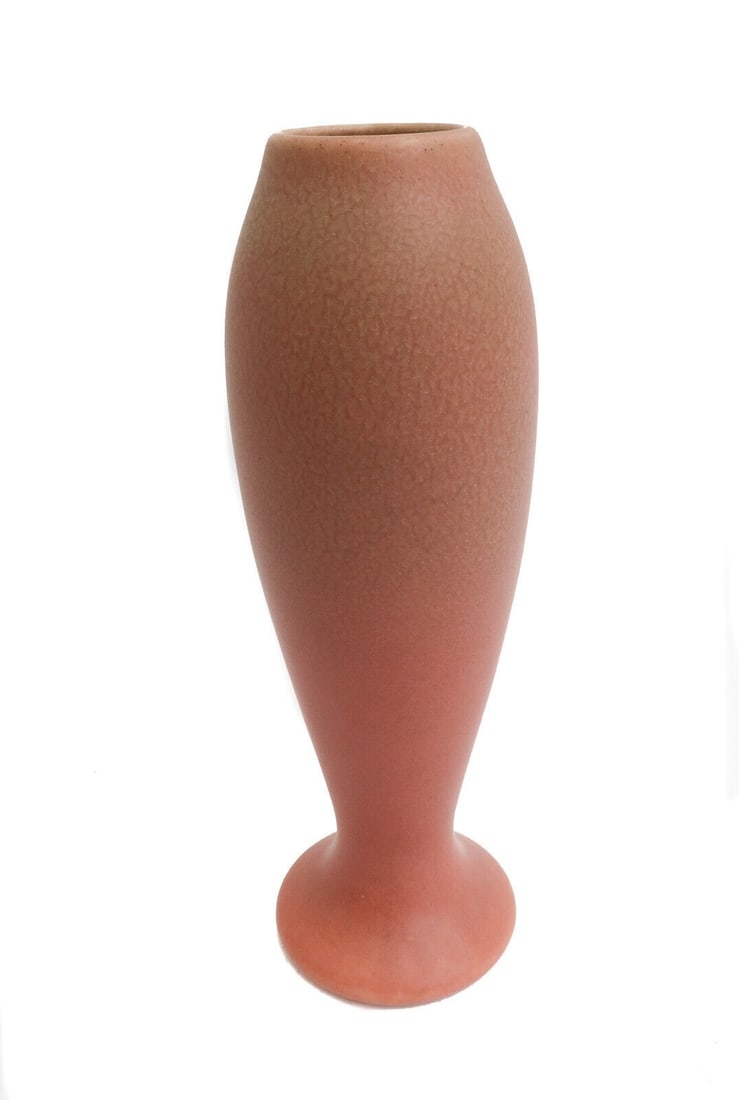 Rookwood Pink Vellum Pottery Vase #949D 1918 (1 of 7)