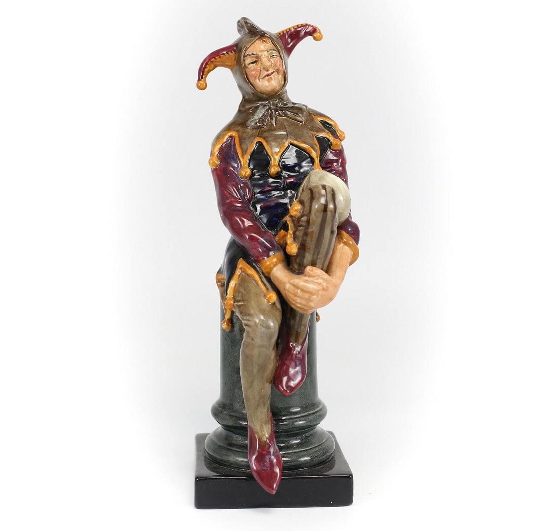 Royal Doulton Porcelain Figurine 'The Jester' HN2016. Hand Painted (1 of 4)