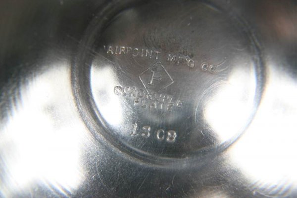 ANTQ NEW ENGLAND RUBY SPOT OPTIC VASE PAIRPOINT F - 8