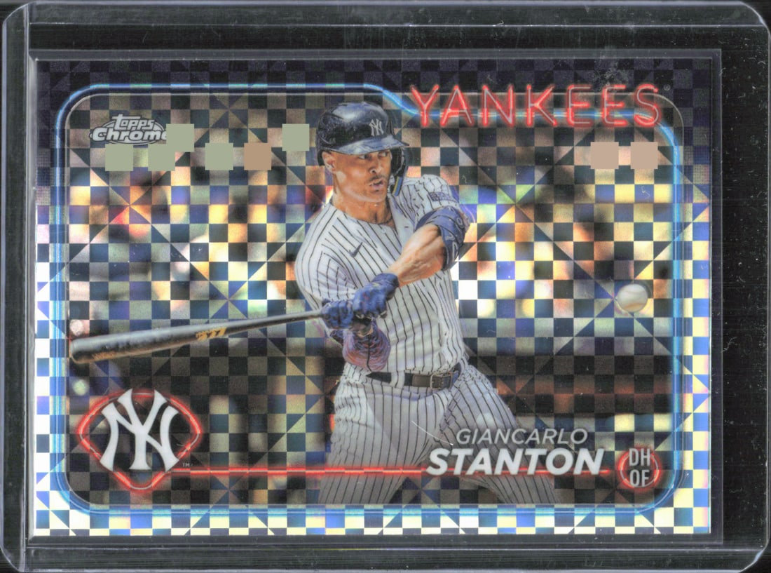 Giancarlo Stanton Xfractor 2024 Topps Chrome #275 (1 of 2)