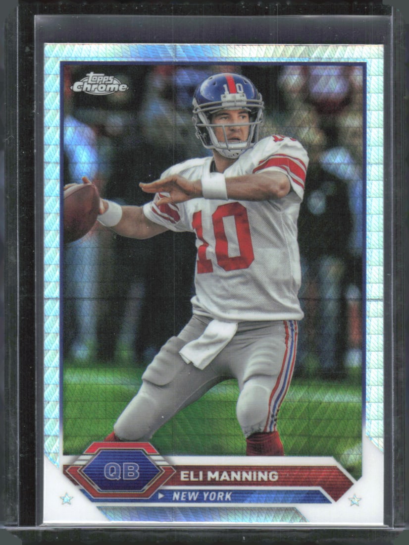 Eli Manning Prism Refractor 2023 Topps Composite #23 (1 of 2)