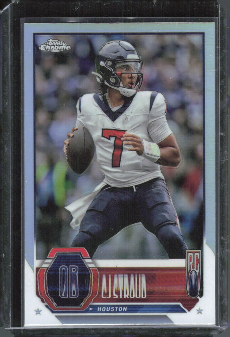 Cj Stroud Refractor RC Topps Chrome 2023 Topps Composite #2 (1 of 2)