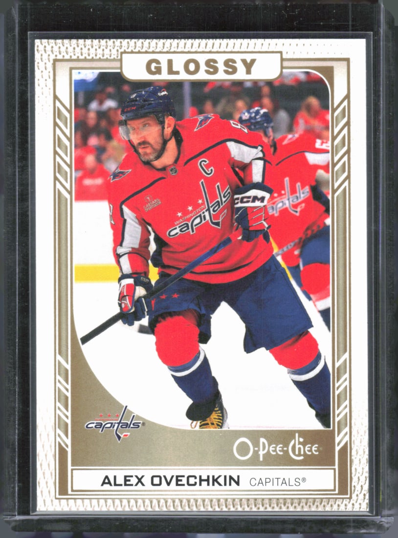 Alex Ovechkin Gold Glossy 2023-24 Upper Deck #R-46 (1 of 2)