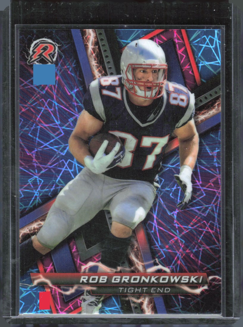 Rob Gronkowski Sky Blue & Pink Shock 2023 Topps Composite #73 (1 of 2)