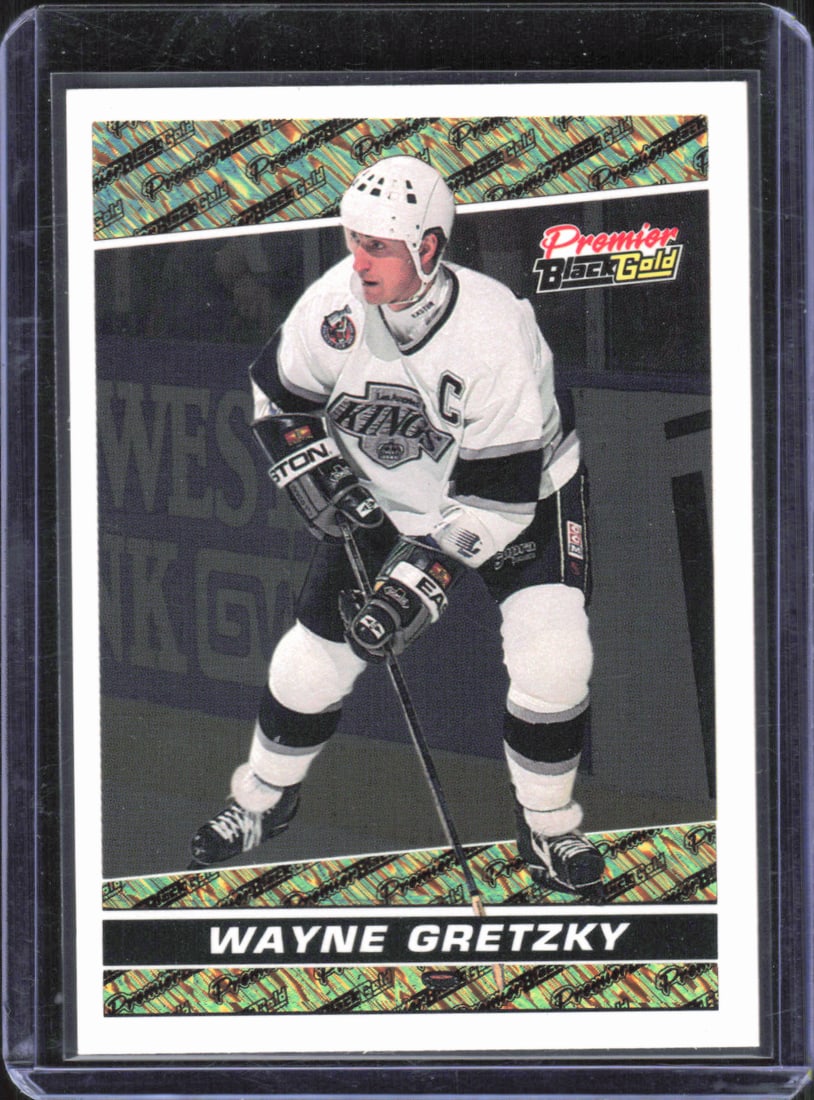Wayne Gretzky Premier Black Gold 1993 Topps #7: Wayne Gretzky Premier Black Gold 1993 Topps #7
