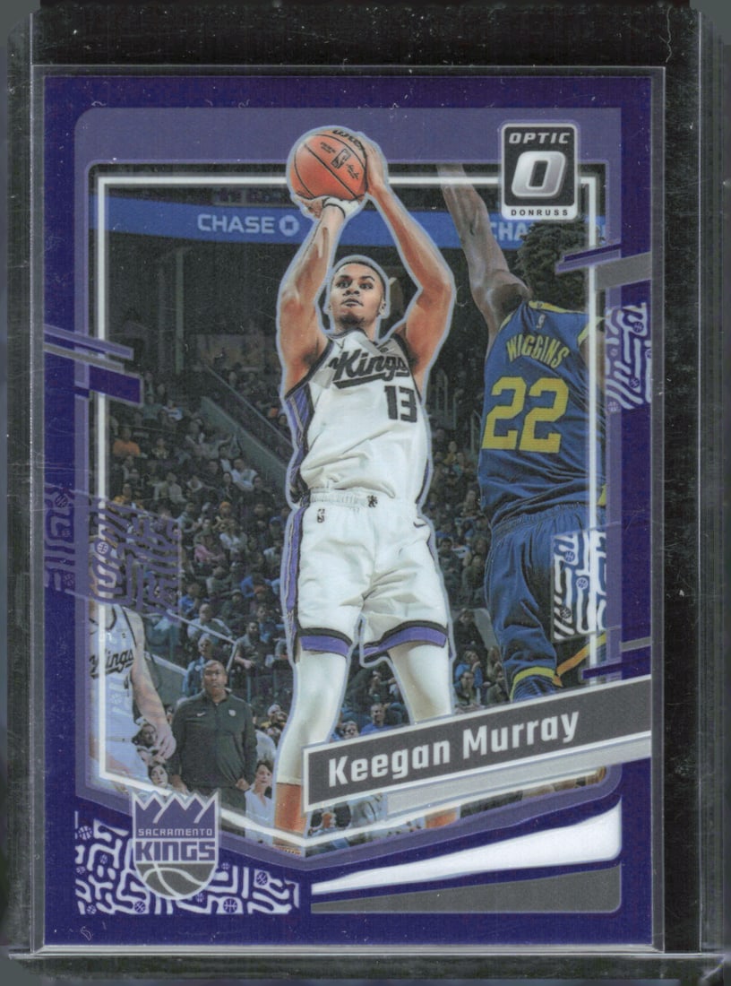 Keegan Murray Purple Holo Prizm 2023-24 Donruss Optic #97: Keegan Murray Purple Holo Prizm 2023-24 Donruss Optic #97