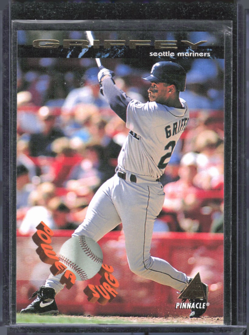 Ken Griffey Jr. Power Surge 1994 Pinnacle #PS23: Ken Griffey Jr. Power Surge 1994 Pinnacle #PS23
