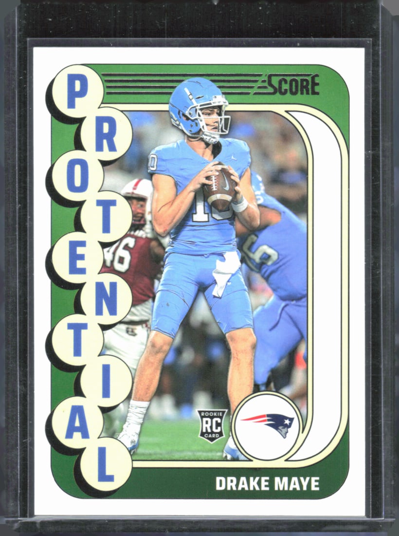 Drake Maye Protential RC 2024 Panini Score #2: Drake Maye Protential RC 2024 Panini Score #2