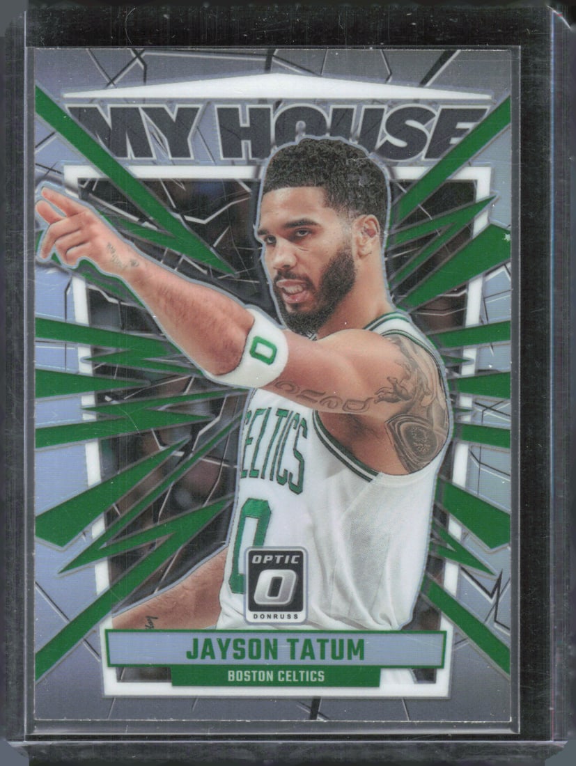 Jayson Tatum My House Holo Prizm 2023-24 Donruss Optic #7 (1 of 2)