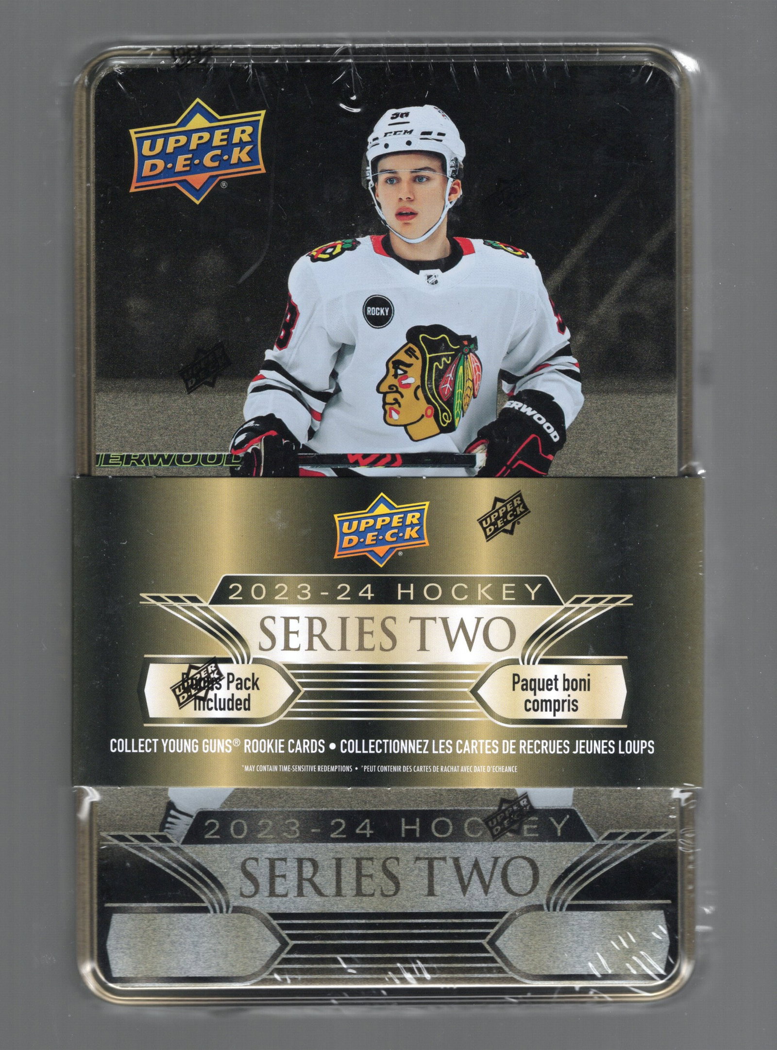 2023-24 Upper Deck Series 2 Hockey Tin (1 of 1)
