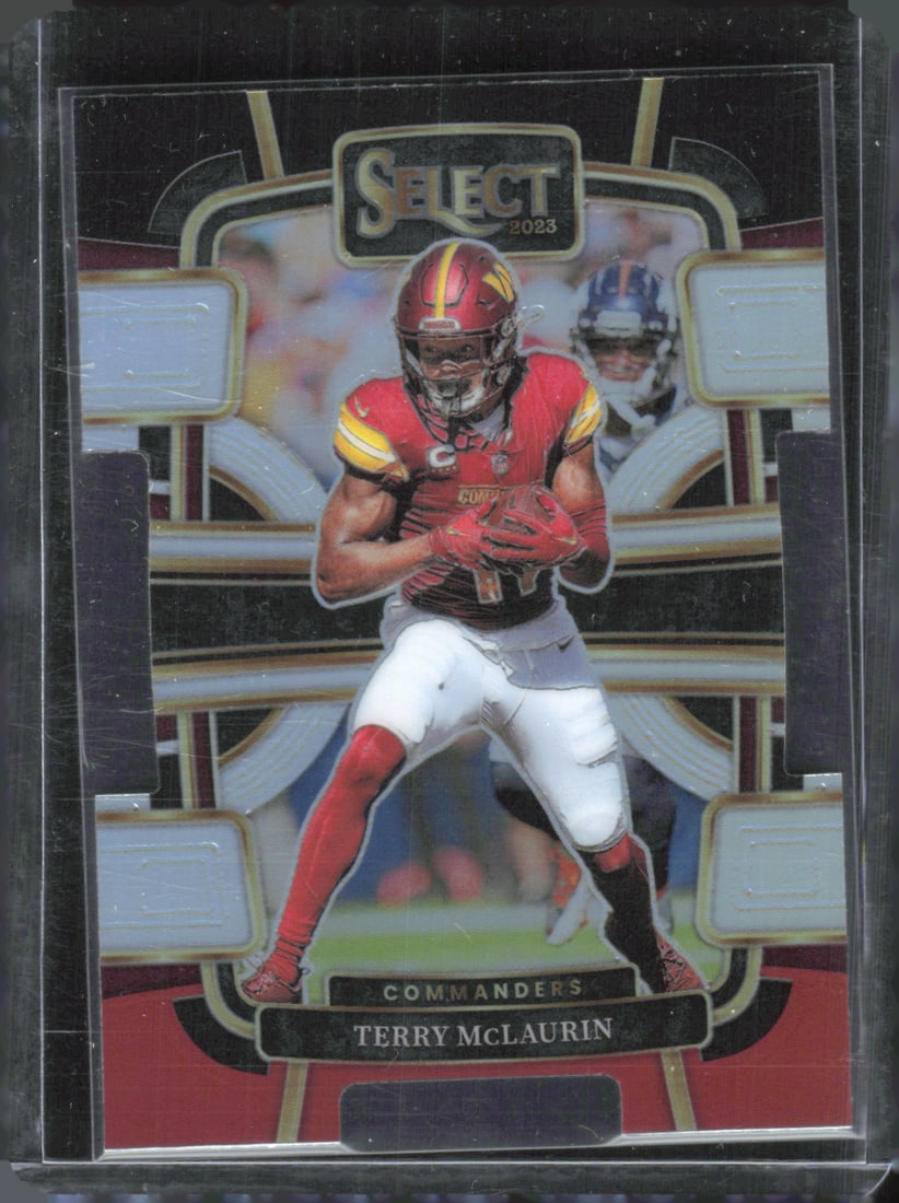 Terry McLaurin Black/Red Prizm Die Cut 2023 Panini Select #99: Terry McLaurin Black/Red Prizm Die Cut 2023 Panini Select #99