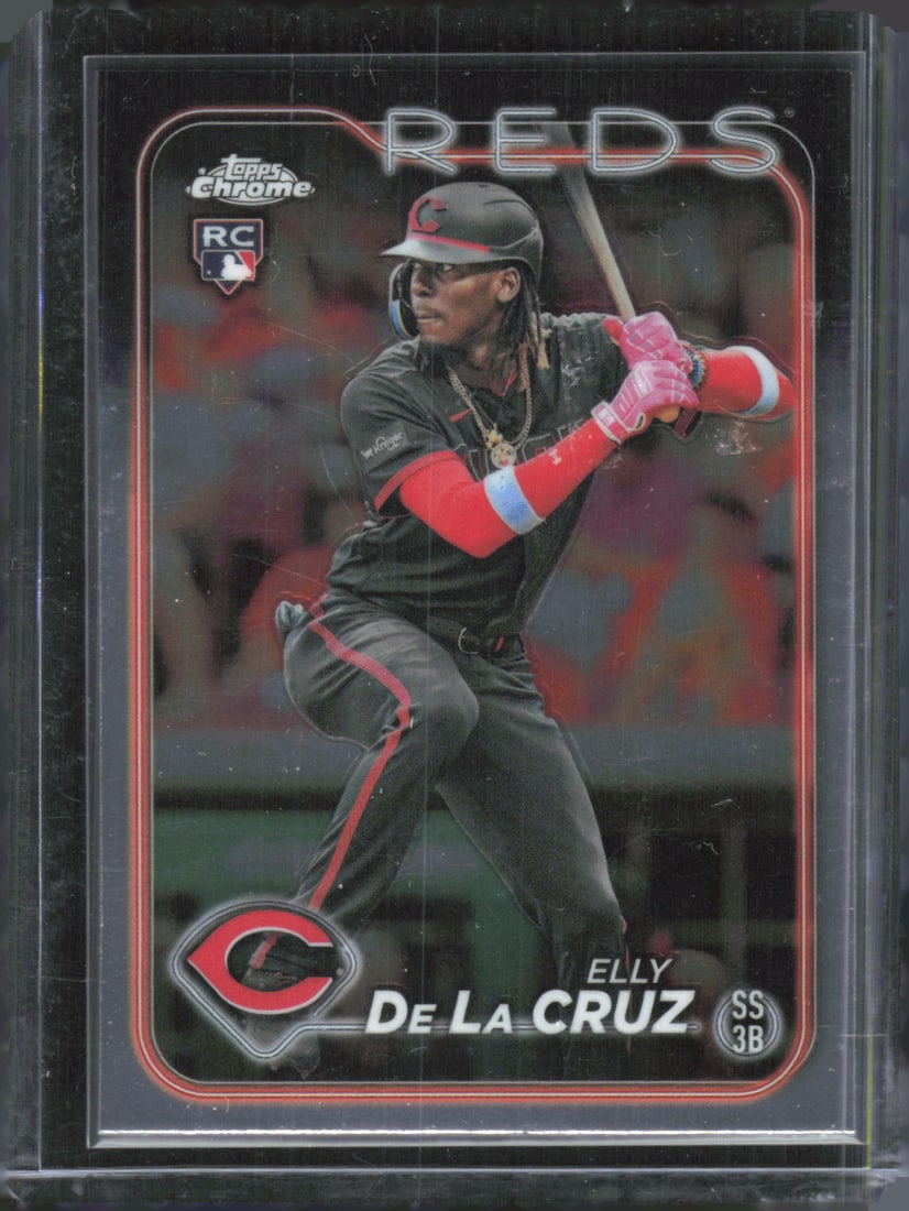 Elly De La Cruz RC 2024 Topps Chrome #44 (1 of 2)
