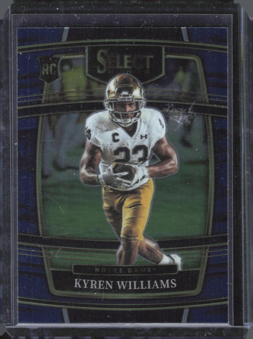 Kyren Williams RC 2022 Panini Select Draft Picks #22 (1 of 2)