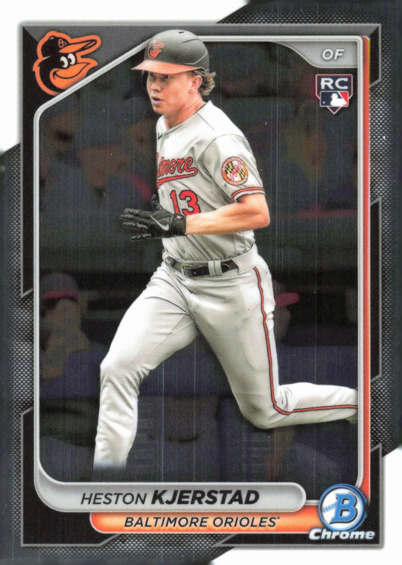 2024 Bowman Chrome Rookie Card Heston Kjerstad #44 (1 of 2)