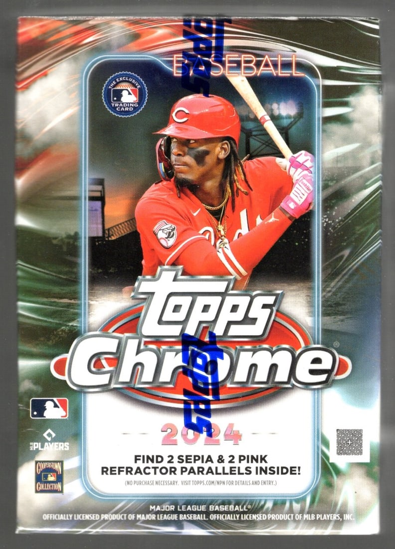 2024 Topps Chrome Baseball Blaster Box (1 of 1)