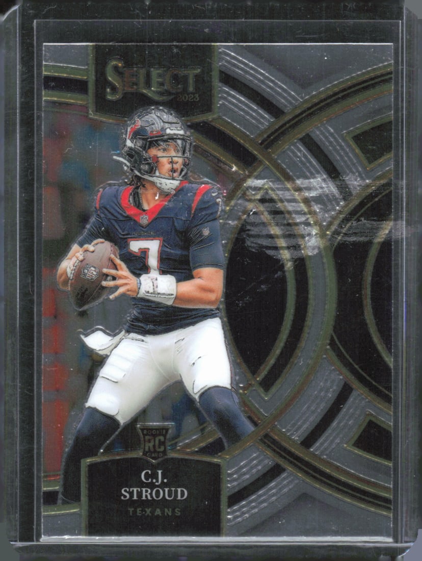 C.J. Stroud Premier Level Rookie Card 2023-24 Panini Select (1 of 2)