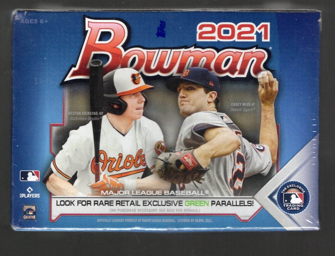 2021 Bowman Baseball Blaster Box (1 of 1)