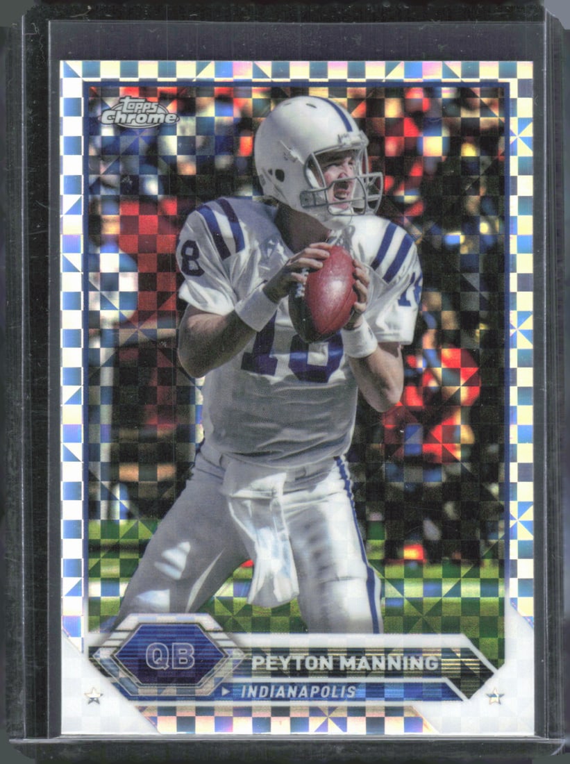 Peyton Manning Topps Chrome Xfractor 2023 Topps Composite #11 (1 of 2)