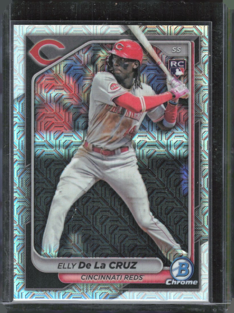 Elly De La Cruz Mega Box Mojo RC 2024 Bowman Chrome #42: Elly De La Cruz Mega Box Mojo RC 2024 Bowman Chrome #42