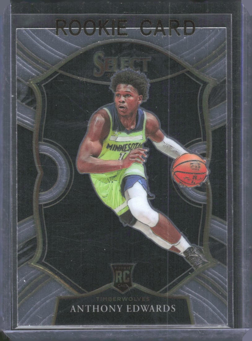 Anthony Edwards RC 2020-21 Panini Select #61 (1 of 2)