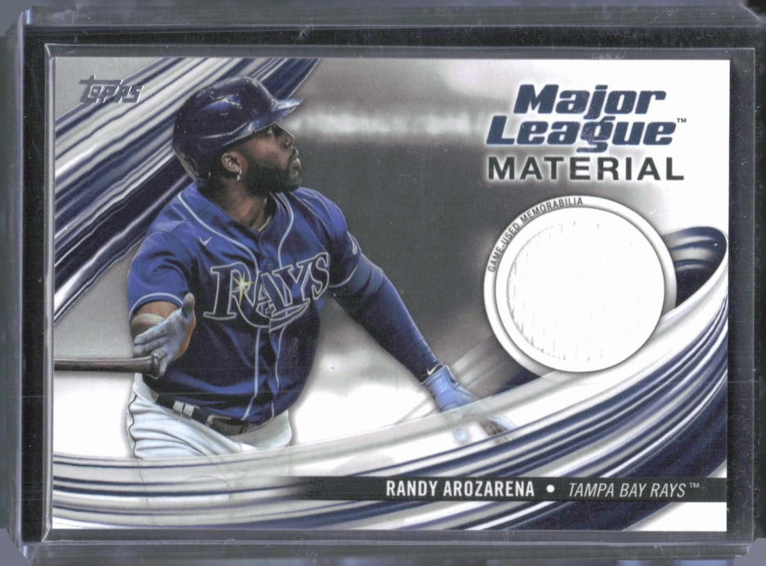 Randy Arozarena Game Used Patch 2023 Topps Major League Material #MLM-RA (1 of 2)