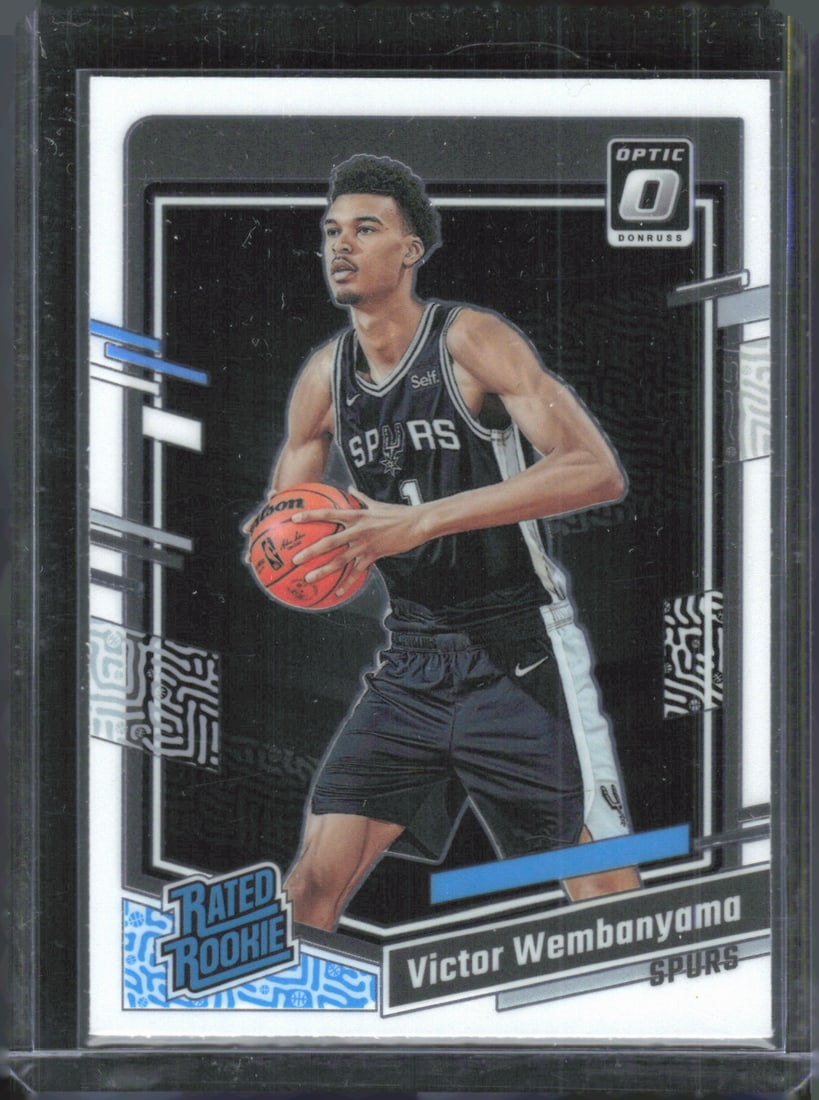 Victor Wembanyama RC 2023-24 Donruss Optic #225: Victor Wembanyama RC 2023-24 Donruss Optic #225