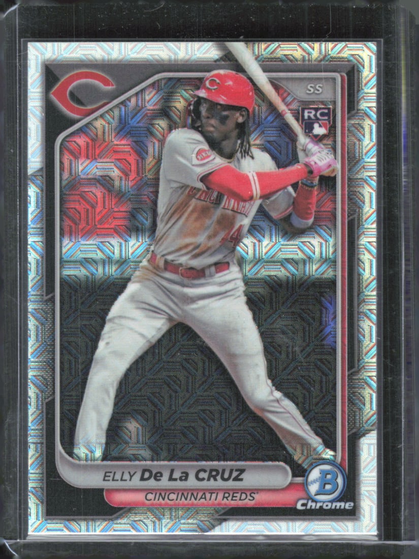 Elly De La Cruz Mega Box Mojo RC 2024 Bowman Chrome #42: Elly De La Cruz Mega Box Mojo RC 2024 Bowman Chrome #42