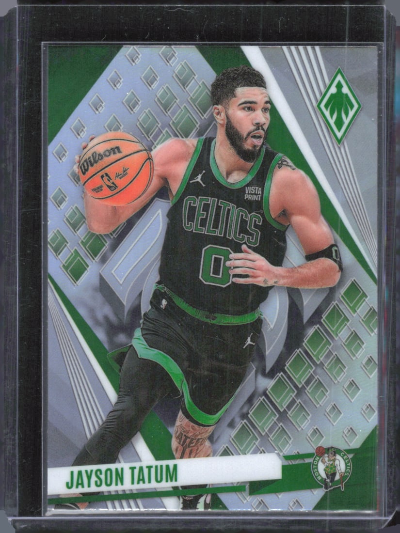 Jayson Tatum Silver Prizm 2023-24 Panini Phoenix #145 (1 of 2)