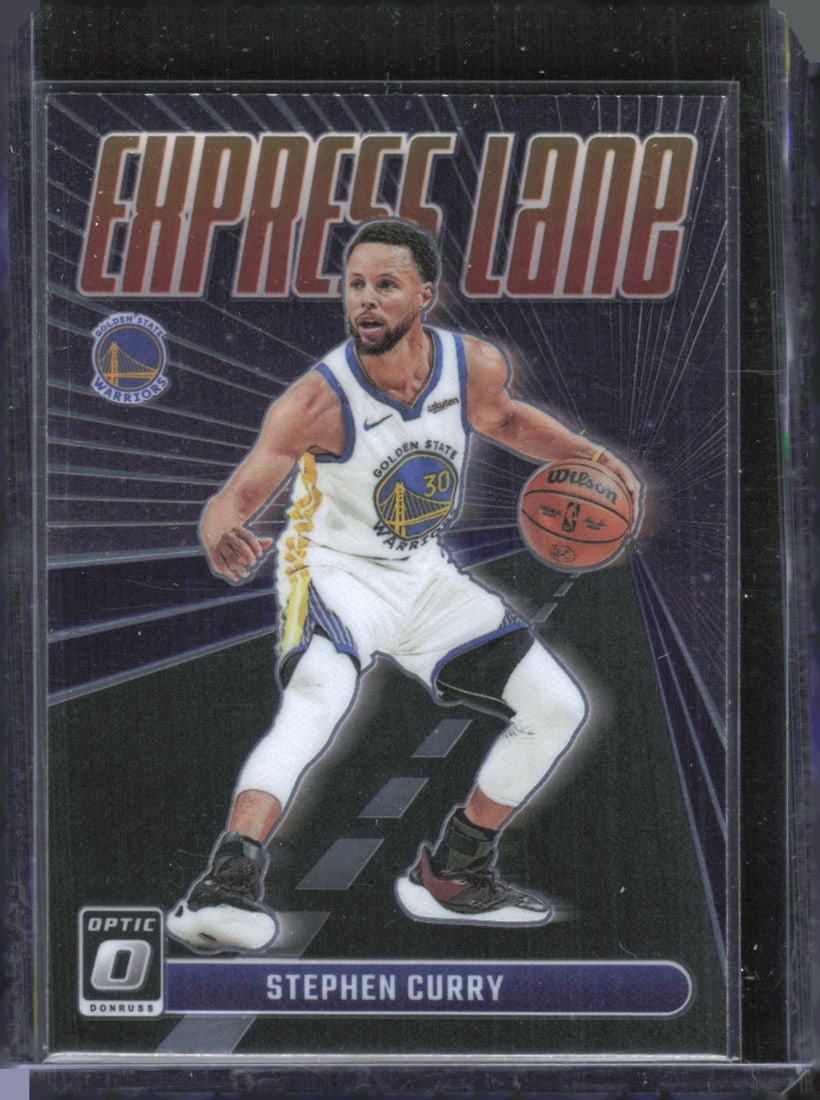 Stephen Curry Express Lane 2023-24 Donruss Optic #25 (1 of 2)