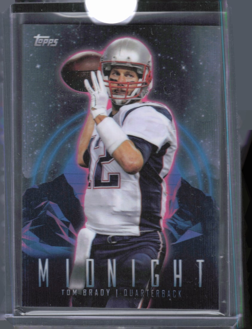 Tom Brady Midnight Refractor 2023-24 Topps Composite #330 (1 of 2)