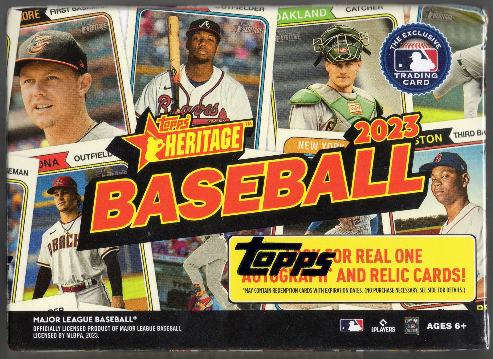 2023 Topps Heritage Baseball Bloaster Box (1 of 1)