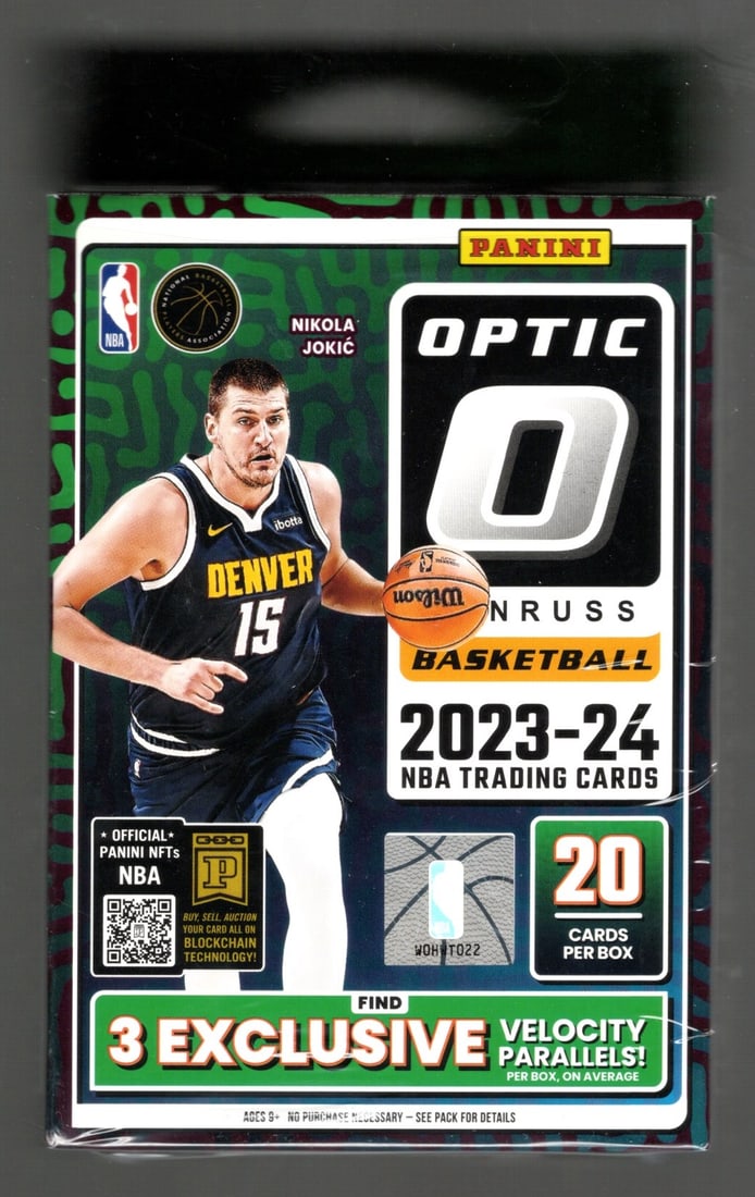 2023-24 Donruss Optic Basketball Hanger Box - Victor Wembanyama RC, Steph Curry, Brandon Miller, (1 of 2)